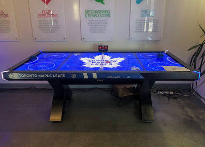 TORONTO MAPLE LEAFS NHL AIR FX PRO AIR HOCKEY TABLE