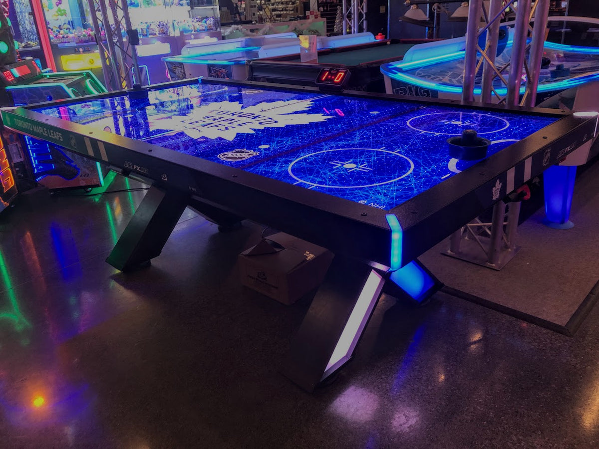 TORONTO MAPLE LEAFS NHL AIR FX PRO AIR HOCKEY TABLE