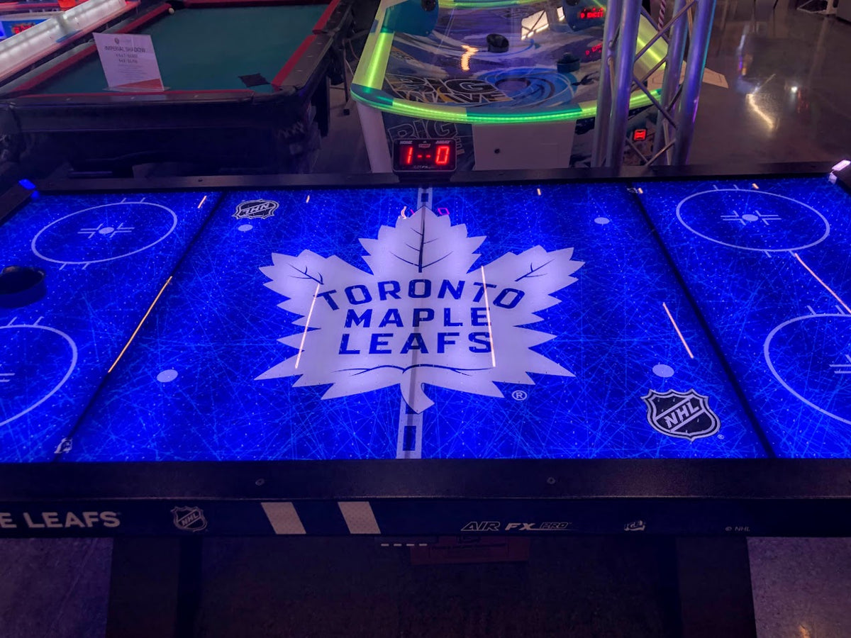 TORONTO MAPLE LEAFS NHL AIR FX PRO AIR HOCKEY TABLE