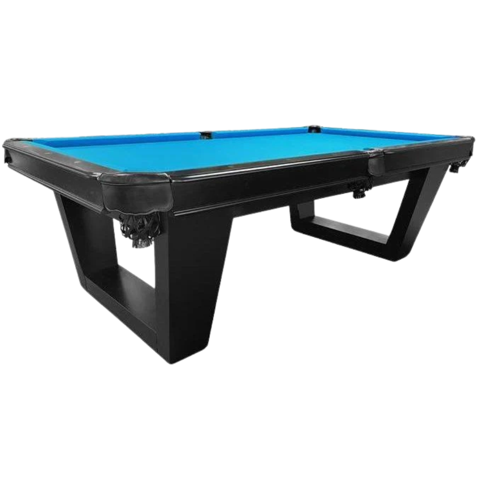 Majestic Louisiane 8 foot modern black pool table