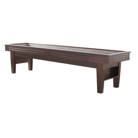Majestic 9 foot walnut shuffleboard table