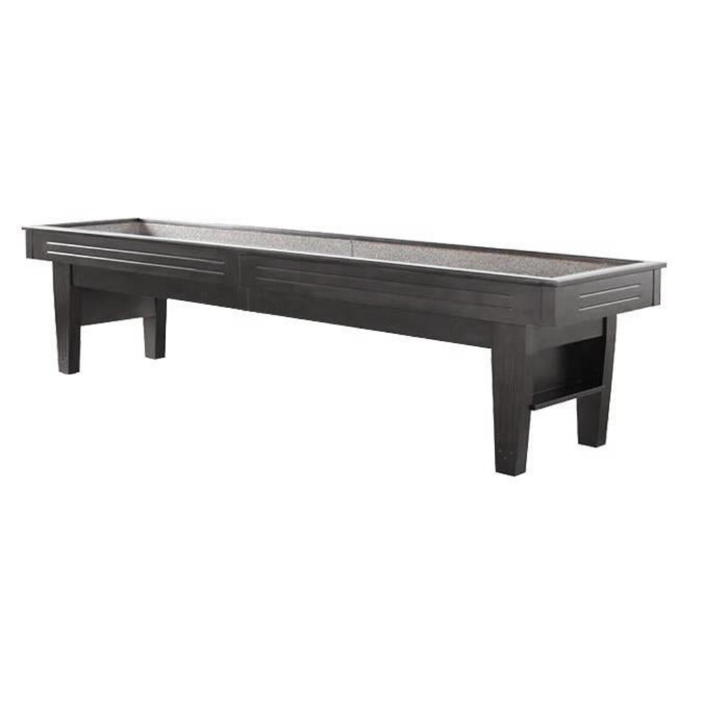 Majestic 9 foot black shuffleboard table
