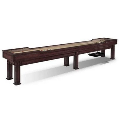 Legacy Landon 14 foot shuffleboard table in Old English finish