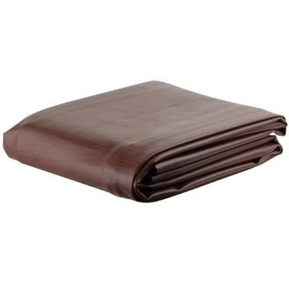 Aska 7 foot brown heavy-duty billiard table cover