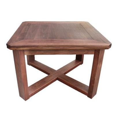 Majestic Dublin Danish Style Poker Card Game Table – Walnut Finish