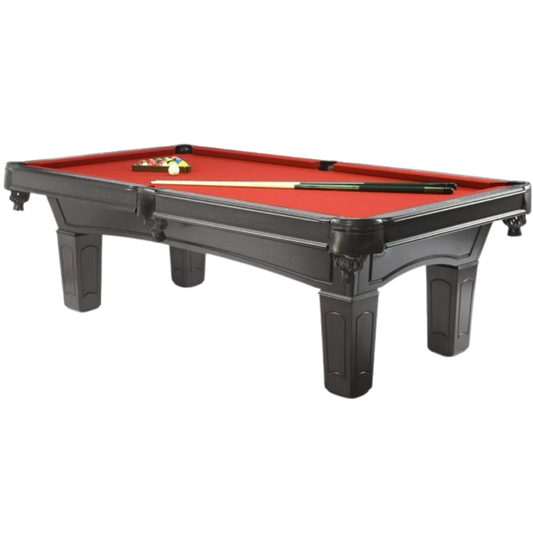 Majestic Ascot 8 foot black pool table