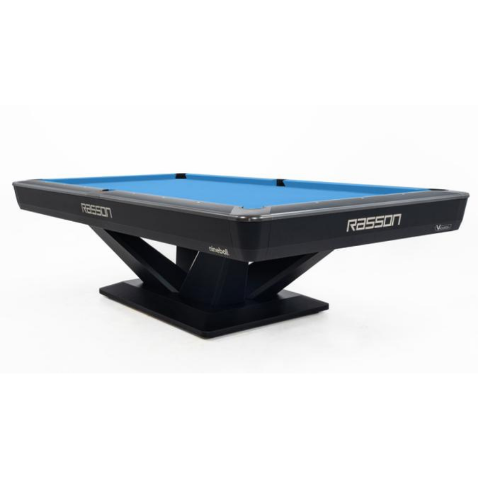 Rasson Victory III 9 foot black competition pool table