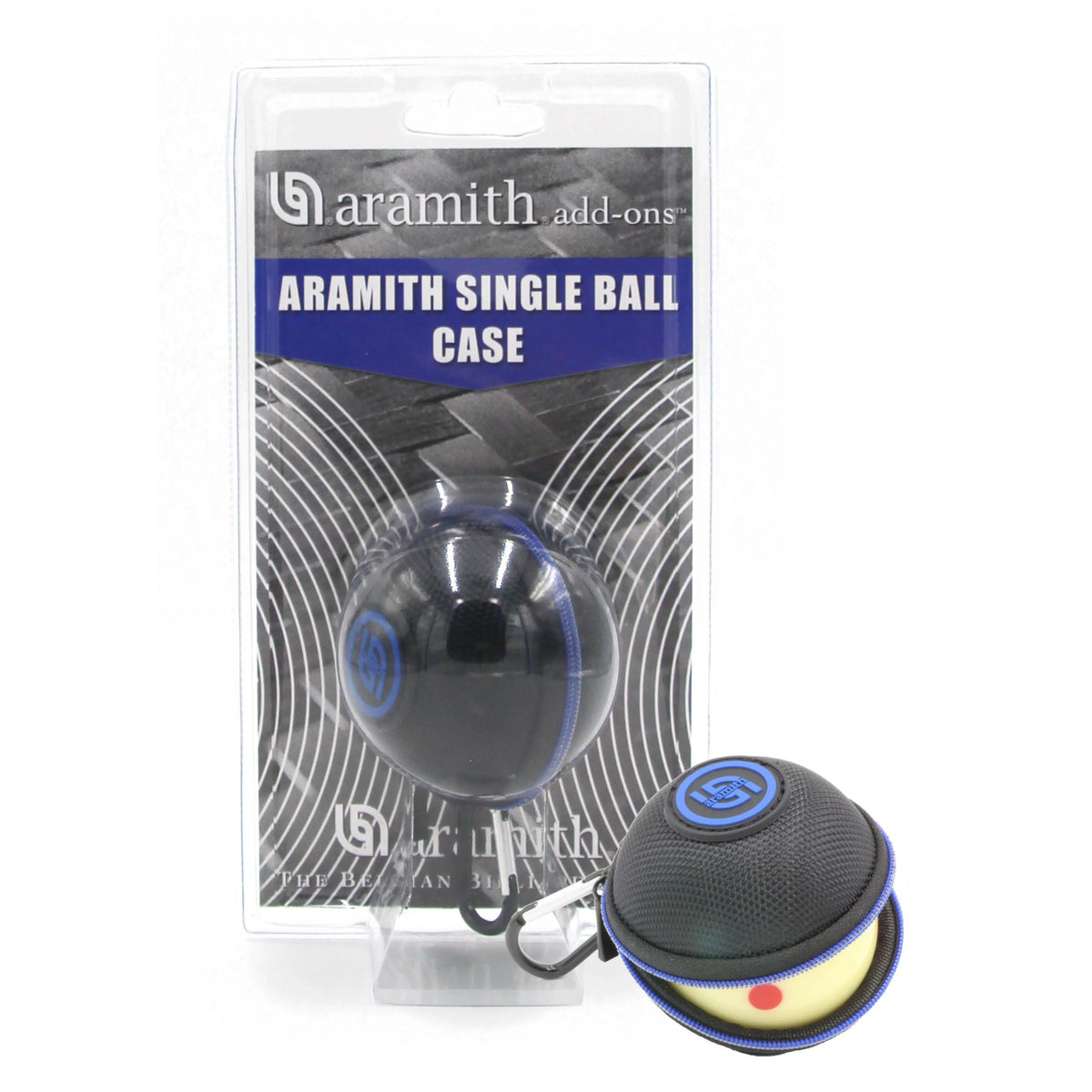 Aramith Single Ball Case – Protective Carry Case for 2¼" Cue Ball