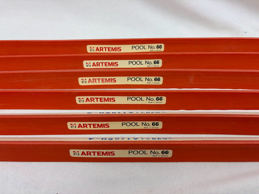 Artemis K66 pool table bumpers, set of 6