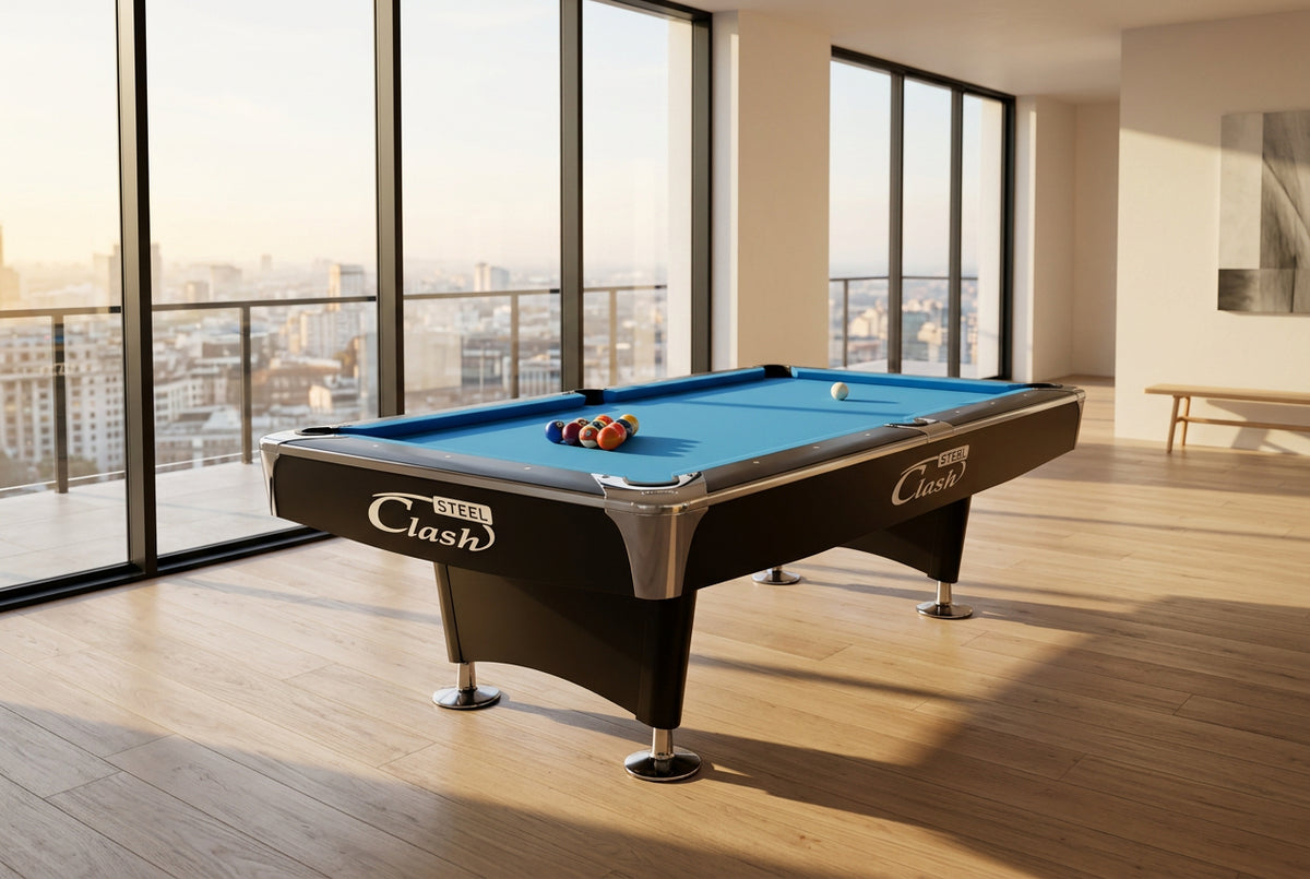 CLASH STEEL PRO POOL TABLE – Gamingtables.ca
