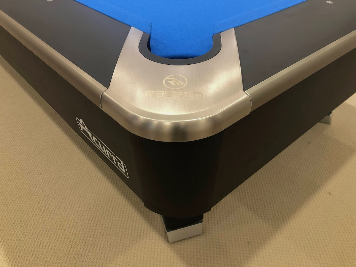 Rasson Acurra Billiard table with blue Simonis felt