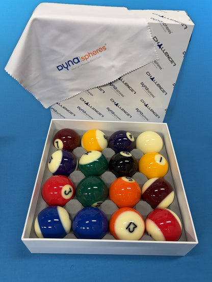 Dynaspheres Challenger 572 Pool Ball Set