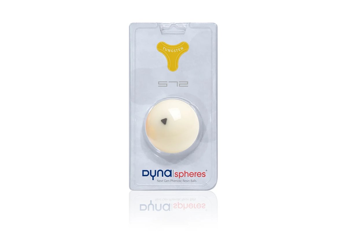 Dynaspheres Tungsten 57.2mm phenolic cue ball