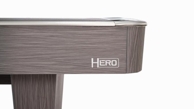 8 FT RASSON HERO GREY COMPETITION POOL TABLE – OVERSIZED