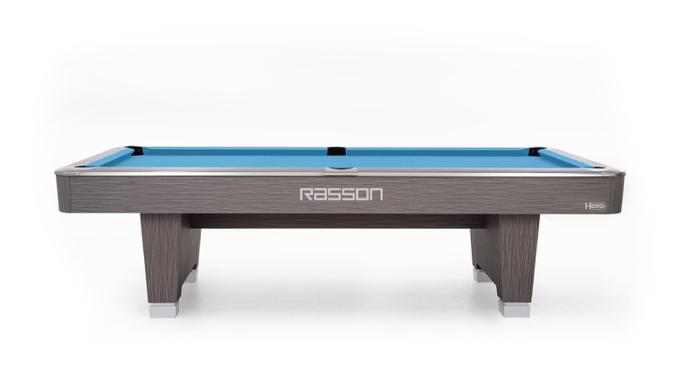 8 FT RASSON HERO GREY COMPETITION POOL TABLE – OVERSIZED