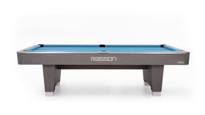 8 FT RASSON HERO GREY COMPETITION POOL TABLE – OVERSIZED