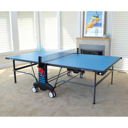 KETTLER 6 FT OUTDOOR TENNIS TABLE WITH NET SET