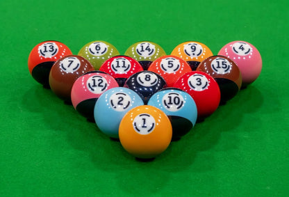 Dynaspheres Prime Carbon 572 Pool Ball Set