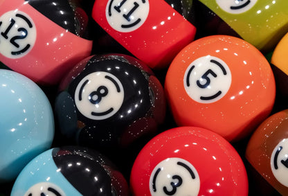 Dynaspheres Prime Carbon 572 Pool Ball Set
