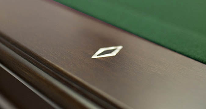 8ft Majestic Frontenac Walnut Finish Pool Table