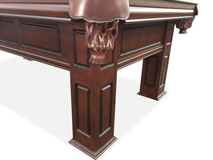 8ft Majestic Frontenac Walnut Finish Pool Table