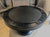 The top view of Majestic Lyon black poker table surface with dining conversion top