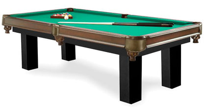 Majestic Orleans 8 foot pool table with green felt