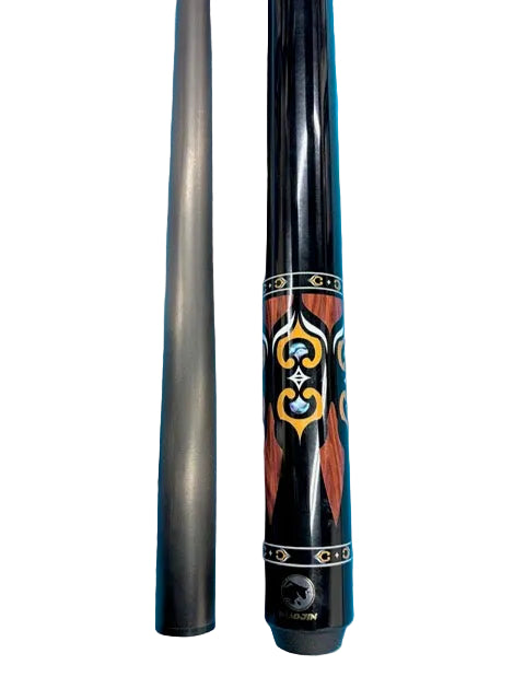 Miaojin carbon fiber shaft pool cue, close-up photo