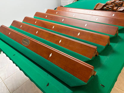 8 FT PRE-OWNED SOLID WOOD CANNON POOL TABLE – SLATE, ACCESSORIES & INSTALLATION