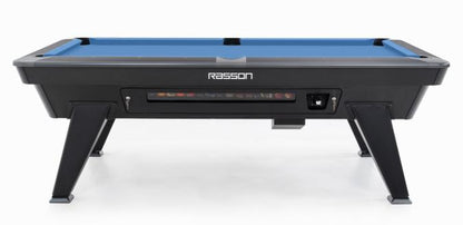 RASSON APOLLO II COMMERCIAL COIN-OPERATED POOL TABLE – 7 FT SLATE WITH BALL RETURN