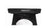 Black Rasson car part on a white background