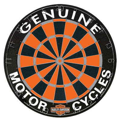 Harley-Davidson Dartboard, Darts & Cabinet Kit