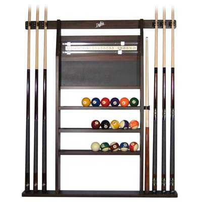 Dufferin 4 in 1 combo cue rack