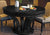 MAJESTIC LYON BLACK FINISH MODERN HARDWOOD GAMING /POKER TABLE