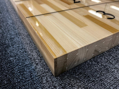 12 FT MAJESTIC WALNUT FINISH SHUFFLEBOARD TABLE