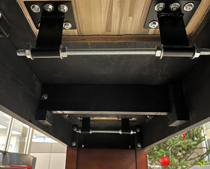 12 FT MAJESTIC WALNUT FINISH SHUFFLEBOARD TABLE