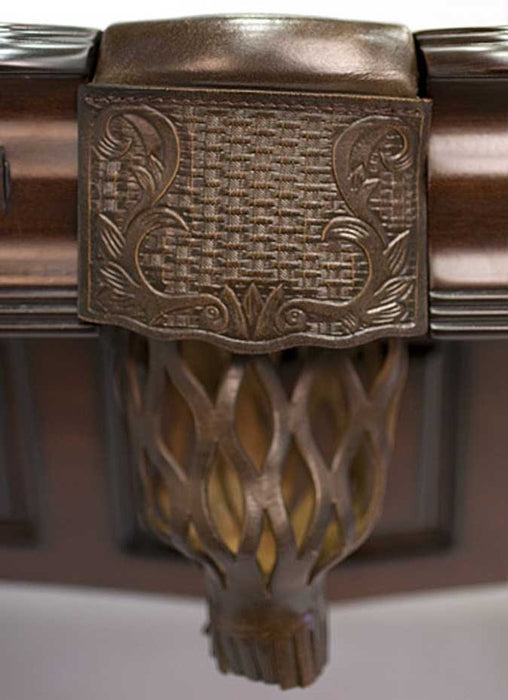 7 FT MAJESTIC PINACLE WALNUT POOL TABLE