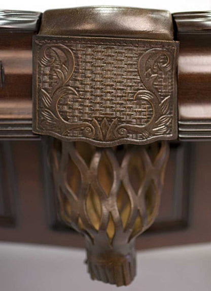 7 FT MAJESTIC PINACLE WALNUT POOL TABLE