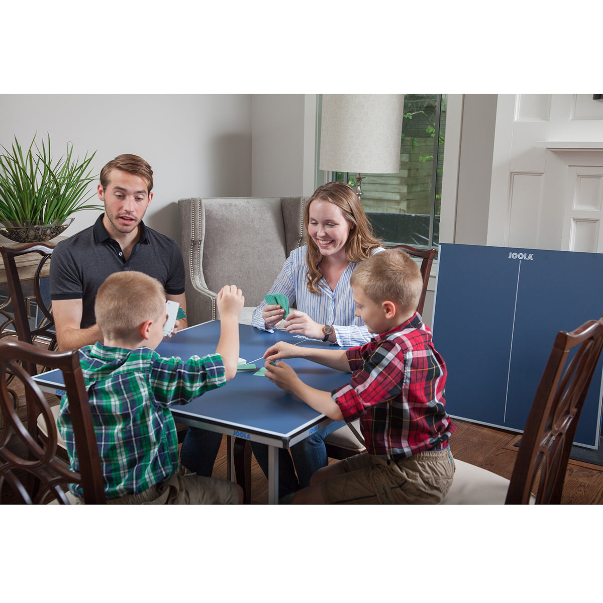 JOOLA Midsize Indoor Tennis Table with Net Set