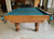 9' PREOWNED DUFFERIN CLASSIC POOL TABLE INSTALLED WITH ACCESSORIES