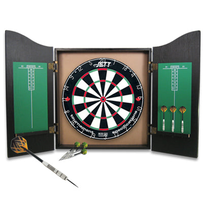Jett Black Knight dartboard set