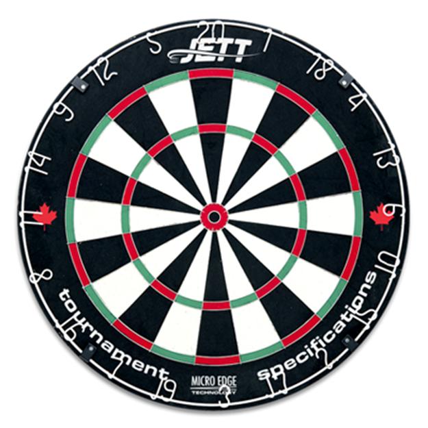 Jett Black Knight Dartboard Set