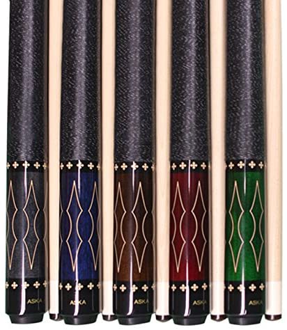 ASKA L22 Set of 5 Pool Cue Sticks – L22S5
