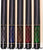 Set of 5 Aska L22 Pool Cue Sticks 58", 2-Piece Construction, 5/16x18 Joint, Hard Rock Canadian Maple, 13mm Hard Le Pro Tip, Mixed Weights and Colors, Choice of Style L22S5