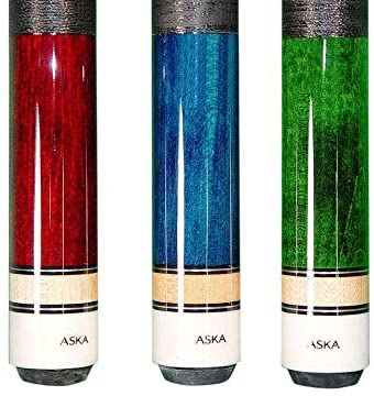 Aska L2 set of 3 pool cue sticks