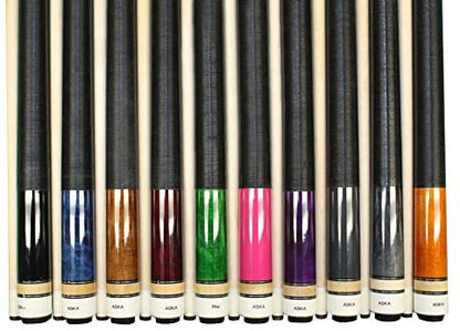 Aska L2 set of 10 pool cue sticks
