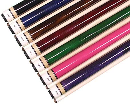 Aska L3 set of 7 wrapless pool cue sticks