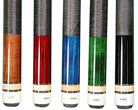 Aska L2 set of 5 pool cue sticks