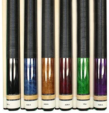 Aska L2 set of 6 pool cue sticks