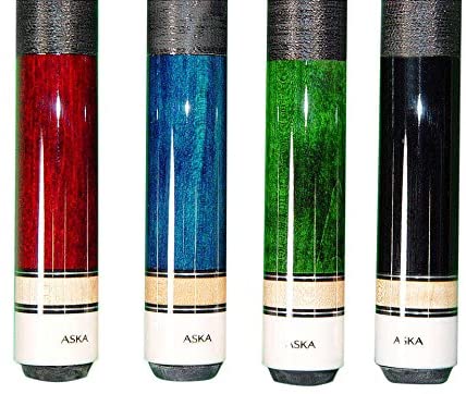 Set of 4 Aska L2 pool cues